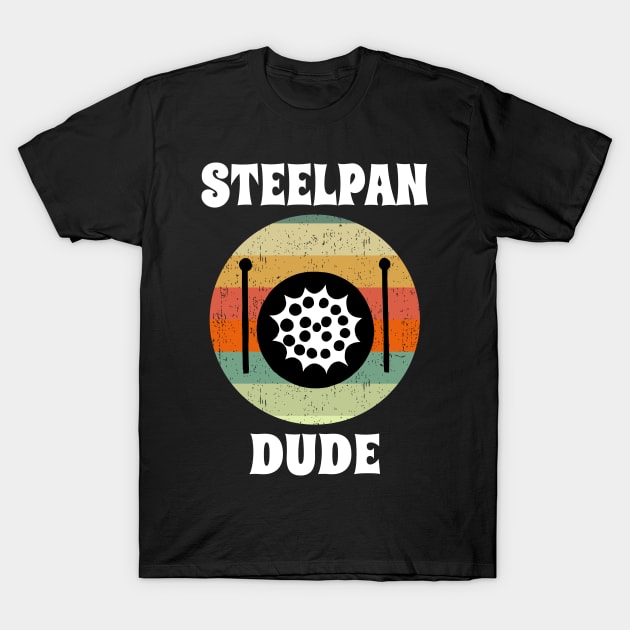 Steelpan Dude T-Shirt by coloringiship